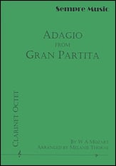 Adagio from Gran Partita Clarinet Octet cover